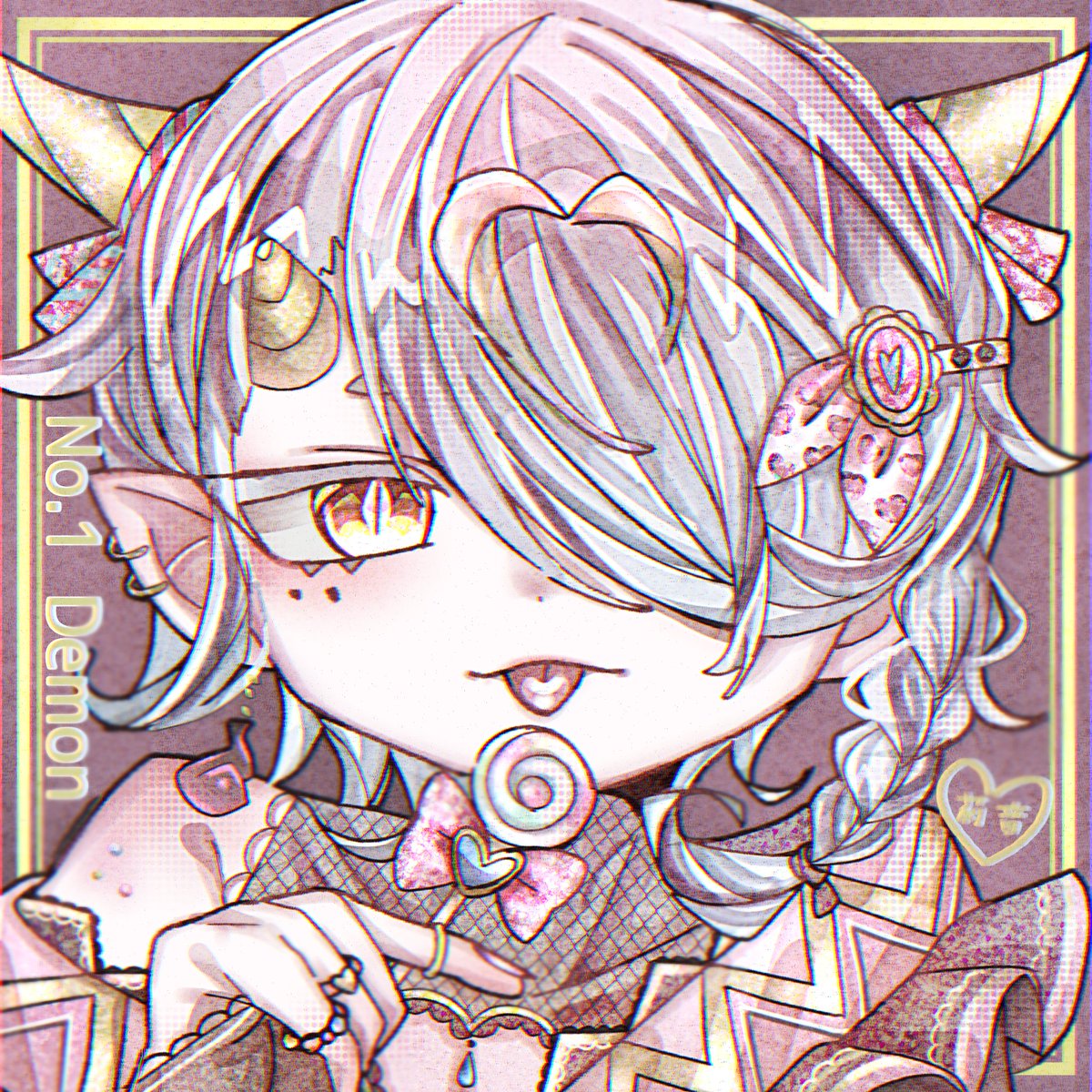 kawaiiroriita's tweet photo. #illustration 
こっちにあげるやつ何も描けてないから再掲する鬼くん https://t.co/RETy8KzIZe