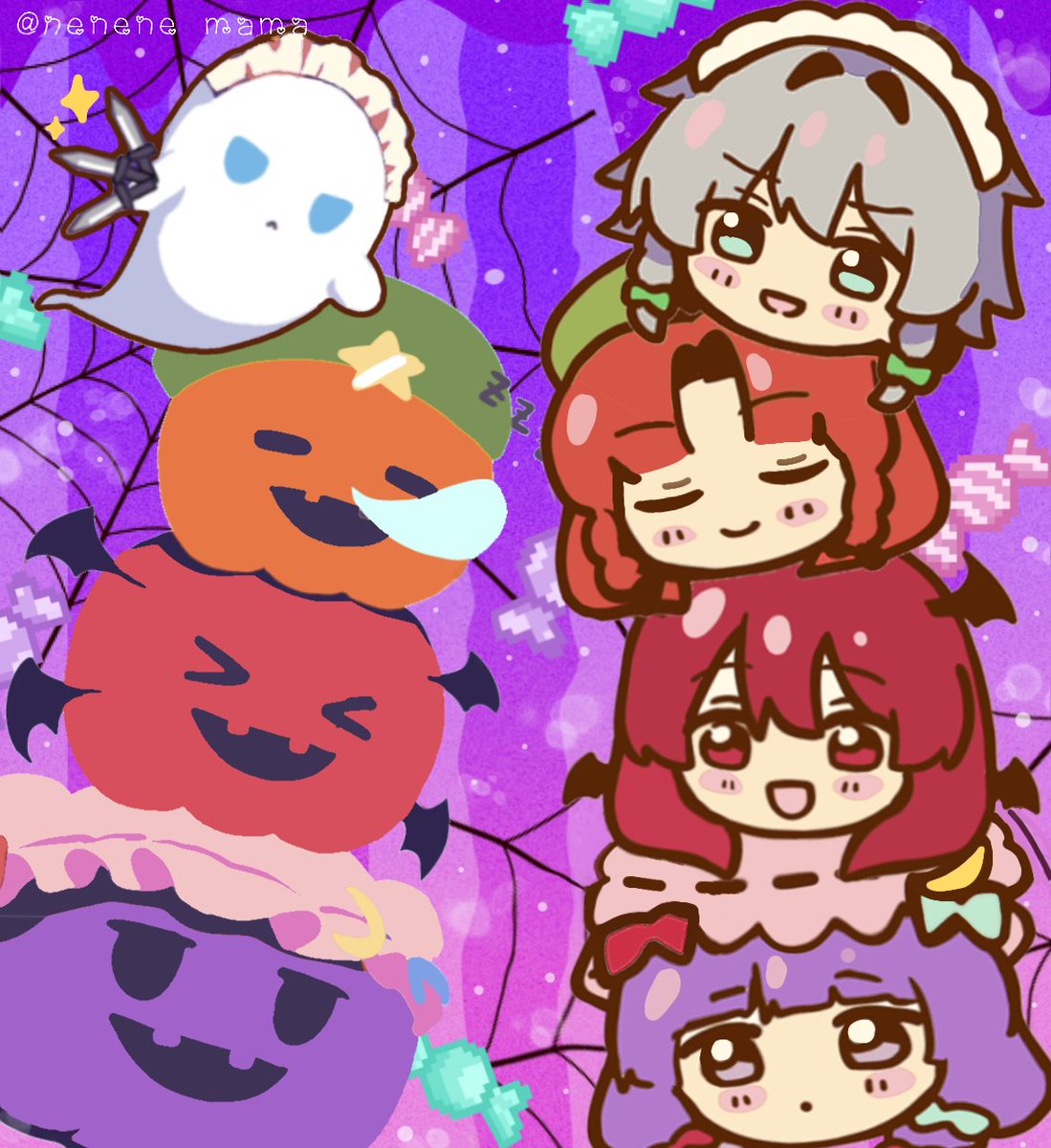 nenene_mama's tweet photo. 10月〜🎃✨
#東方Project https://t.co/PH1FhFziBp
