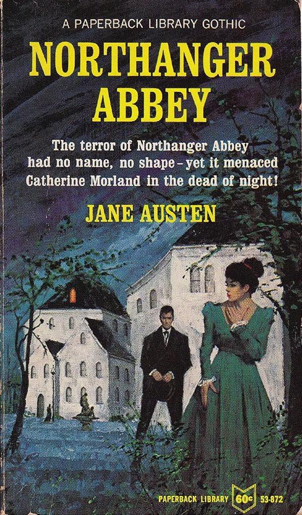 PulpLibrarian's tweet photo. Northanger Abbey, by Jane Austen. Paperback Library, 1965. 

A sinister gothic romance apparently... https://t.co/Vi9YkRsJGE