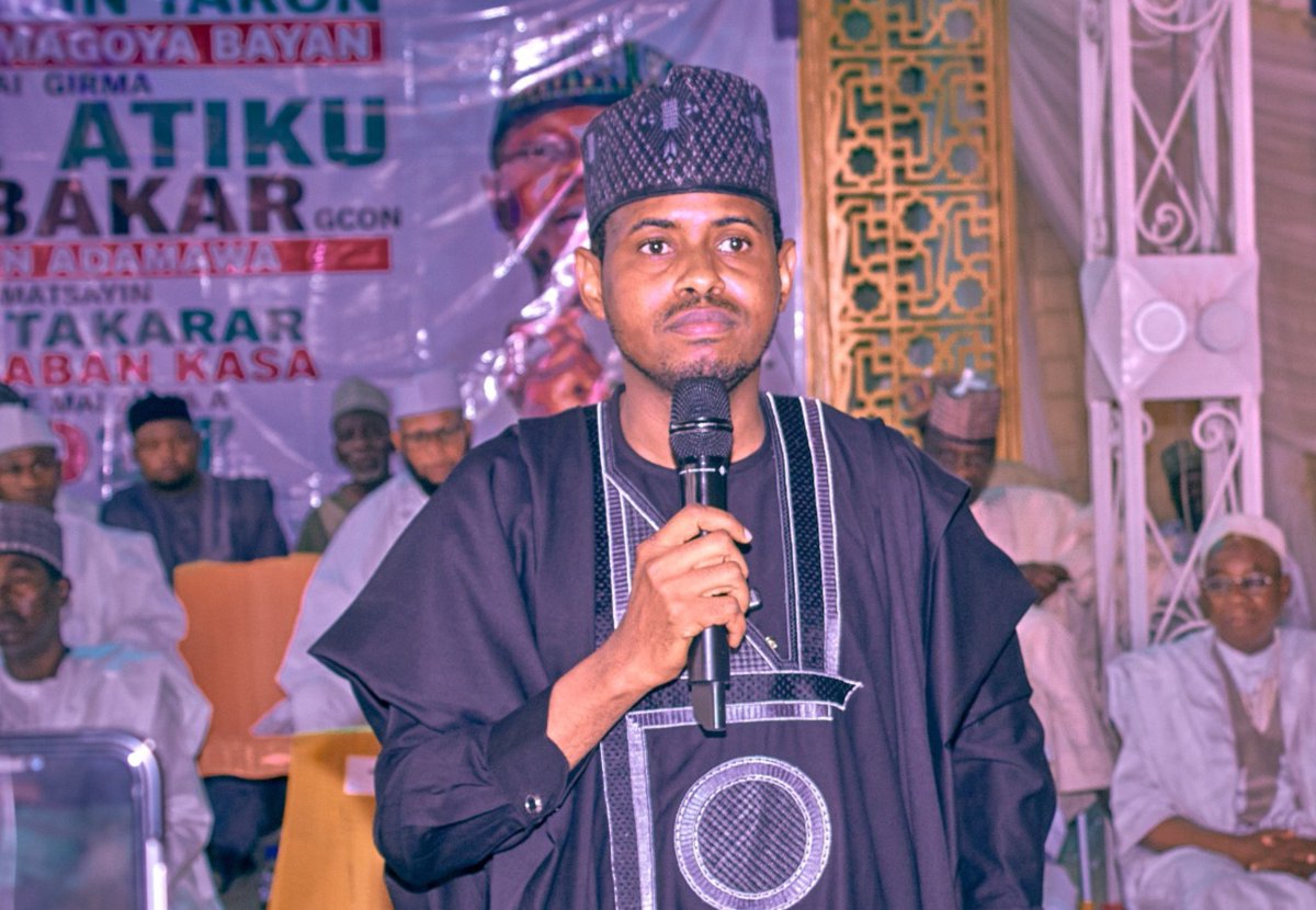 Atiku_MV's tweet photo. The Atiku Movement (TAM) extends its warmest felicitations to Prof. Ahmad Shehu on the occasion of his birthday.

On this distinguished day, the Movement honours a courageous leader whose steadfast commitment, intellectual clarity, and principled service have contributed.. https://t.co/8Ih7Ad5jsc