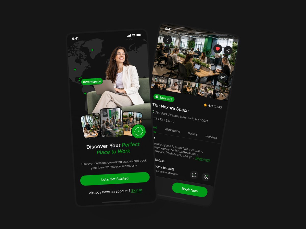 insight_lancer's tweet photo. Coworking Space App UIUX Design | Figma
Behance : https://t.co/vmqt1QFYv1
Dribbble : https://t.co/aTJcLuOSZk
#coworkingspaceapp #uiuxdesign #figma #mobileappdesign #workspaceapp #appuidesign https://t.co/ePkU37XTlZ