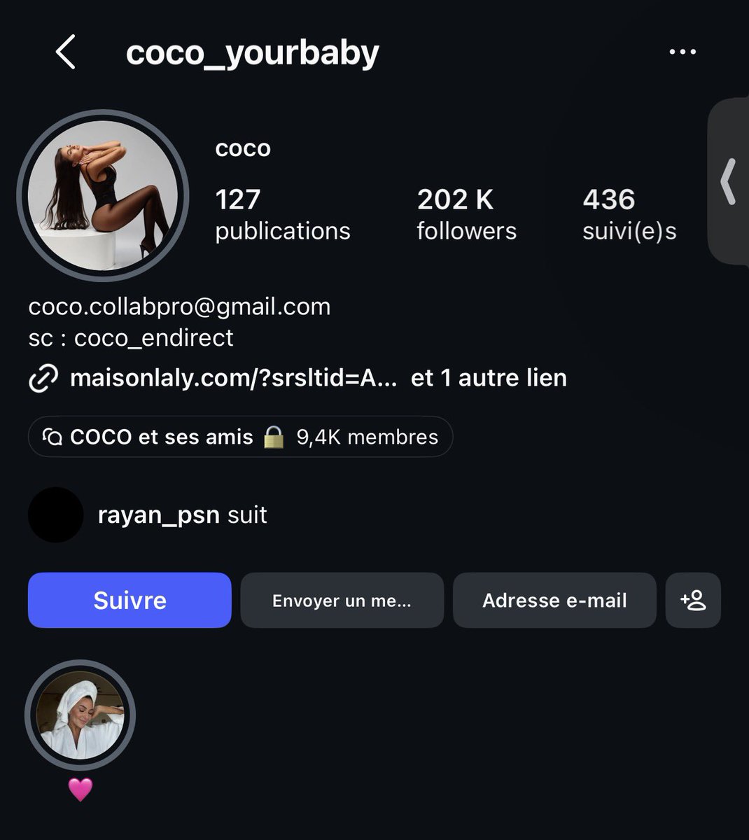 arracheuse2sio's tweet photo. linda pourquoi ton mari il est abonné à une prostituer de dubai wsh j’ai pas compris la #rayanpsn #lindalys #nasdas https://t.co/kFIXuGRIqh