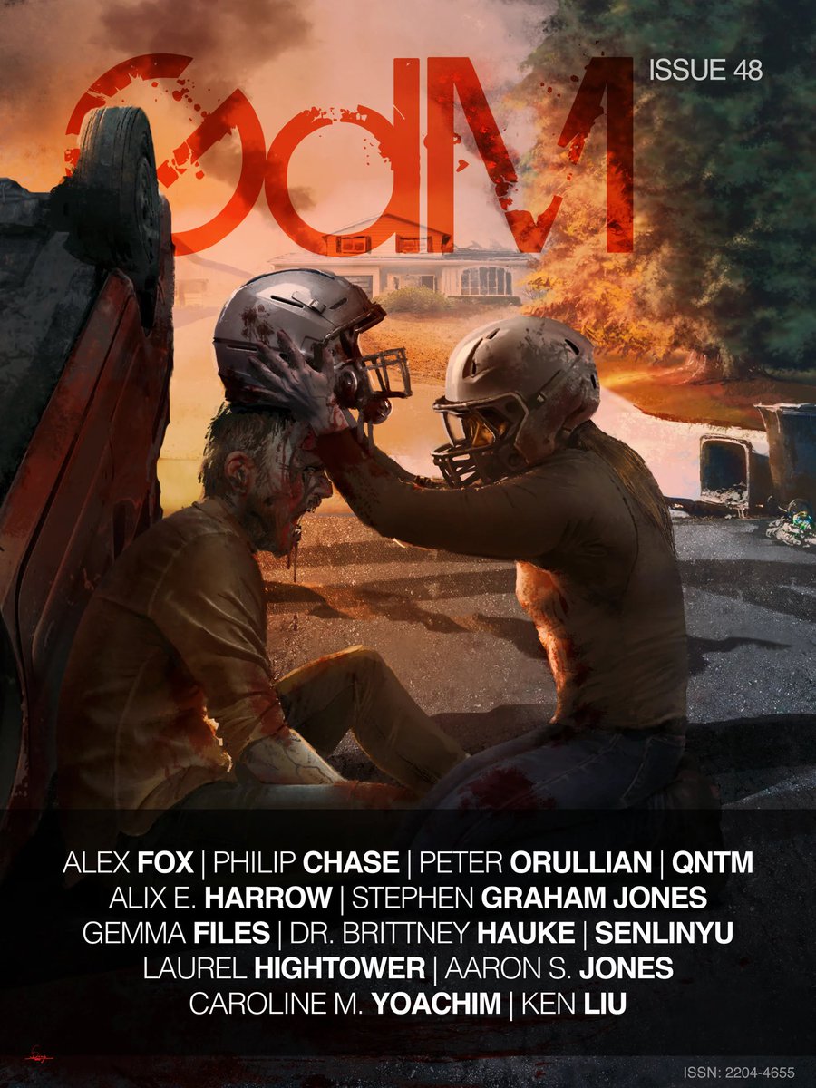 Grimdark_Mag's tweet photo. Issue 48 is out today! Ebooks are on your kindle. Physical copies will ship in a week or so (I’ll let you all know as soon as I have our dispatch window). 

More detail below! https://t.co/GdYjmjO8t2