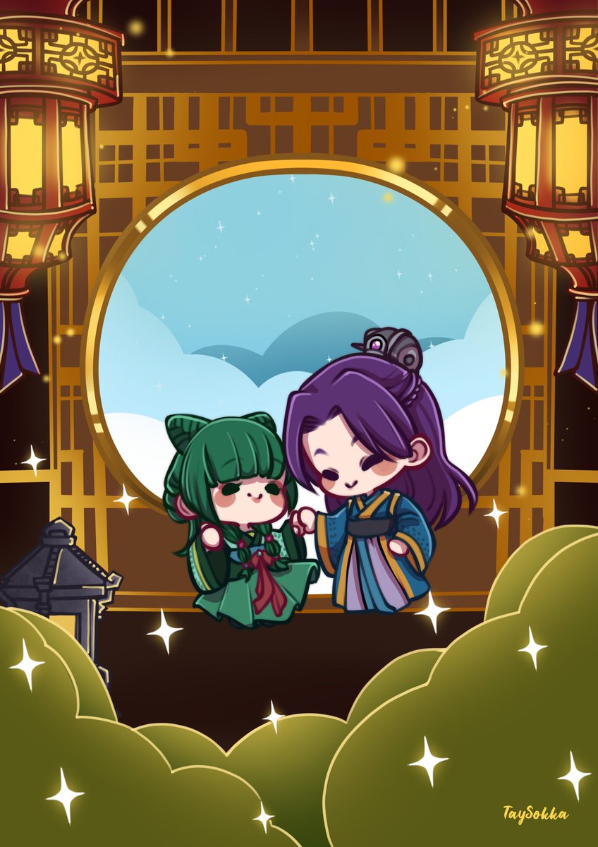 TaySokka's tweet photo. HAPPY MONTH - APOTHECARY DIARIES!

#apothecarydiaries #maomao #jinshi https://t.co/W7bsoU7c8r