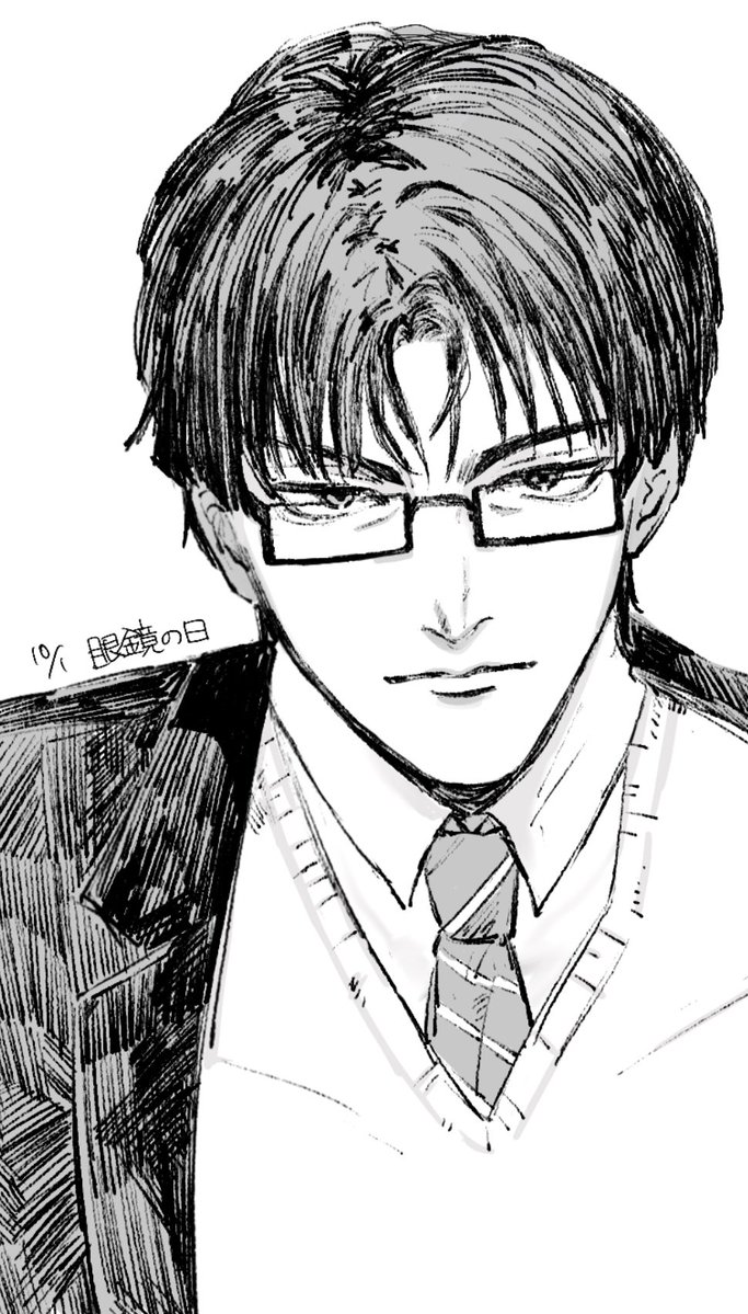 omtmet's tweet photo. 黒縁眼鏡 真 https://t.co/UsQqLgad1I