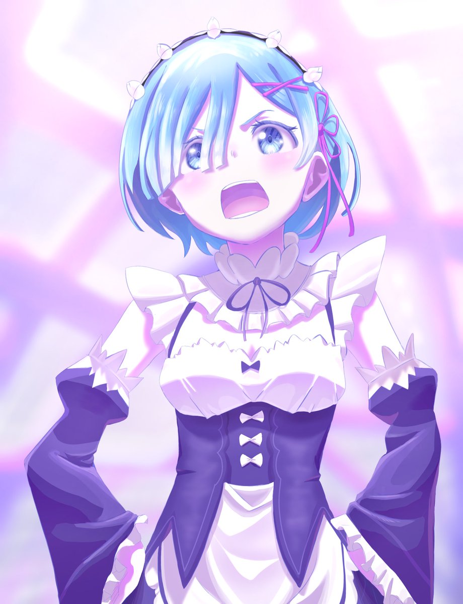 siberian0110's tweet photo. 圧倒的、左の方がいい
#絵描きさんと繋がりたい　#レム https://t.co/zjWTrhRDkd