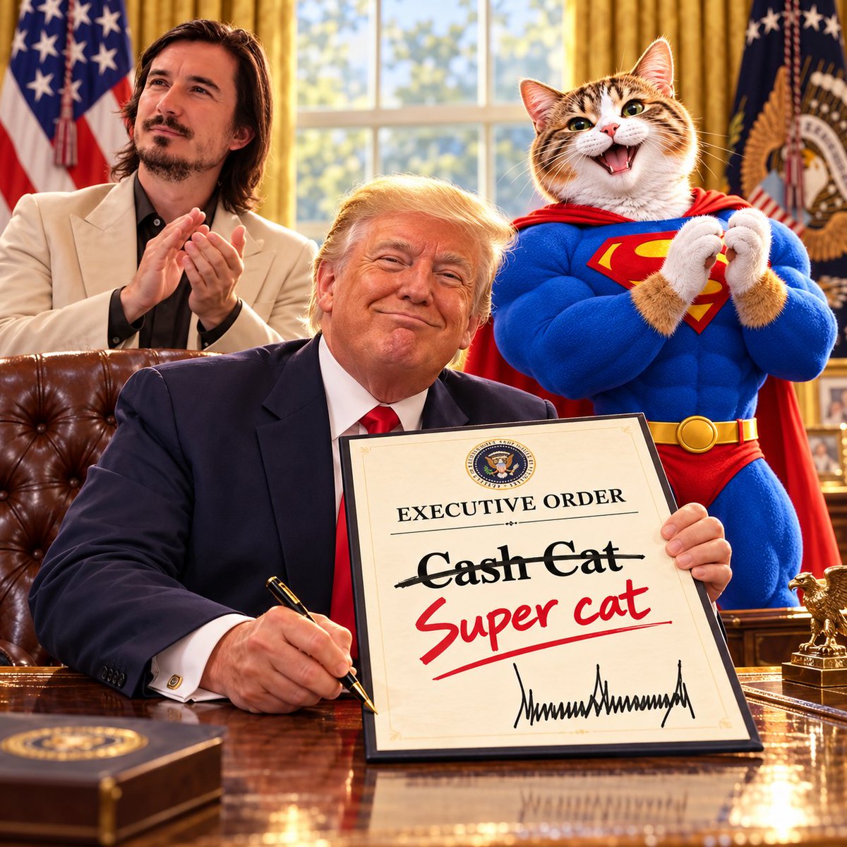 SuperCat_RH's tweet photo. No more $CASHCAT!

$SC is official! https://t.co/D8y0f5UQmH