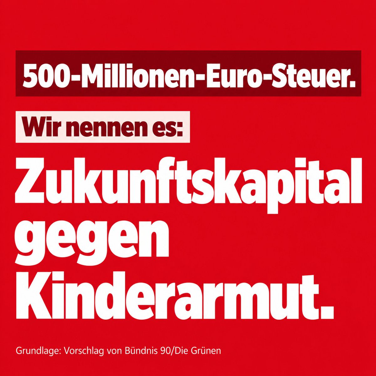 markus_bublitz's tweet photo. Hey @spdbt 

Kinderarmut ist in Deutschland bittere Realität: Gut 2,2 Millionen Kinder und Jugendliche sind armutsgefährdet, rund 3,38 Millionen von Armut oder sozialer Ausgrenzung bedroht.

20 Milliarden Euro jährlich könnten den heutigen Kinderzuschlag für die bereits erreichten 1,45 Millionen Kinder mehr als verdoppeln – und darüber hinaus fast 3,8 Millionen weitere Kinder mit dem maximalen Zuschlag absichern.

Für mich ist das keine abstrakte Steuerdebatte, sondern #Zukunftskapital gegen Kinderarmut.