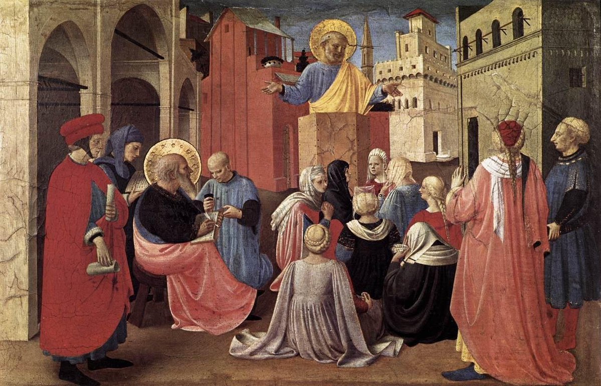 Xtopher_Uzo's tweet photo. Dear Catholics,
There is something profound I want to tell us about the early Church. This was written by Justin Martyr, but I’m going to explain it bit by bit. Stay with me

Before we open Justin Martyr, I want you to hold one line of thought:

Ignatius of Antioch, bishop, martyr, around the year 107AD, writing to the church in Smyrna. He looks at certain people who have pulled away, and he said "they abstain from the Eucharist and from prayer, because they do not confess that the Eucharist is the flesh of our Savior Jesus Christ, the flesh which suffered for our sins, and which the Father in his goodness raised up again."

Ignatius did not invent that. He is telling you what his churches already confessed. We are coming back to that line.

Now fast forward about forty years. Around 150.