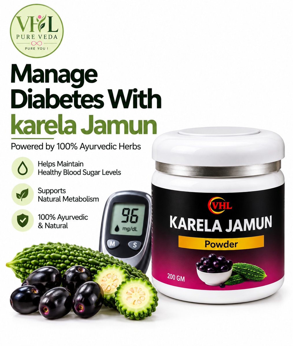 vedahealthlife's tweet photo. Veda Health Life Karela Jamun Powder! π
β¨ 100% Ayurvedic
π± Supports natural metabolism
π Easy to include in your daily routine
Choose the natural way to care for your health with Veda Health Life!
π© DM us to order today.
#VedaHealthLife #KarelaJamunPowder https://t.co/B3b8EfJ65s