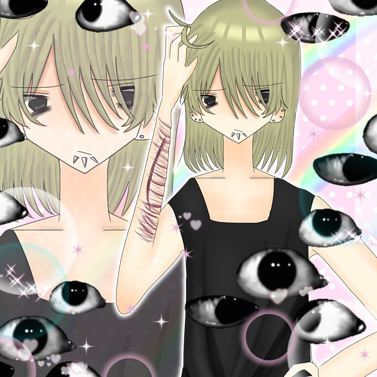 xus9m's tweet photo. #秋の創作クラスタフォロー祭り
 #自創作に狂っている人間と繋がりたい 
初タグです。ガキとおにいちゃんがすきです！ https://t.co/n4ZvGxmhX2
