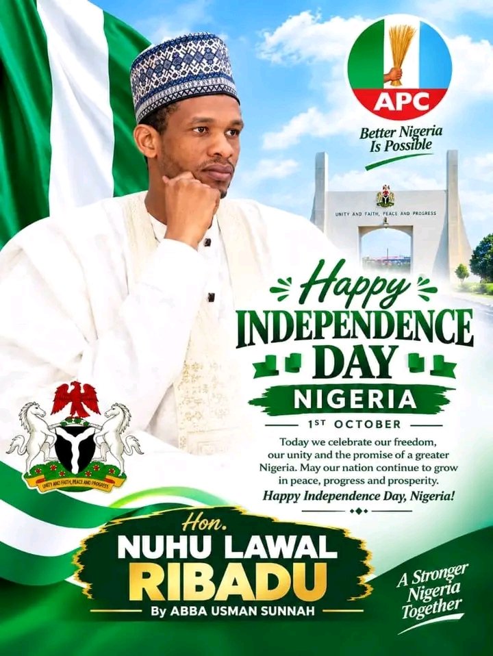 shitu_umar79775's tweet photo. Happy Independence Day to you, my political mentor @samir_ribadu May Allah open His various ways of blessings and favour for you and your family. May He protect you from all attacks and tricks of shaytan and jinns. May Almighty God forgive all your sins, bless your wonderful fami https://t.co/gHwy0K4Wjr