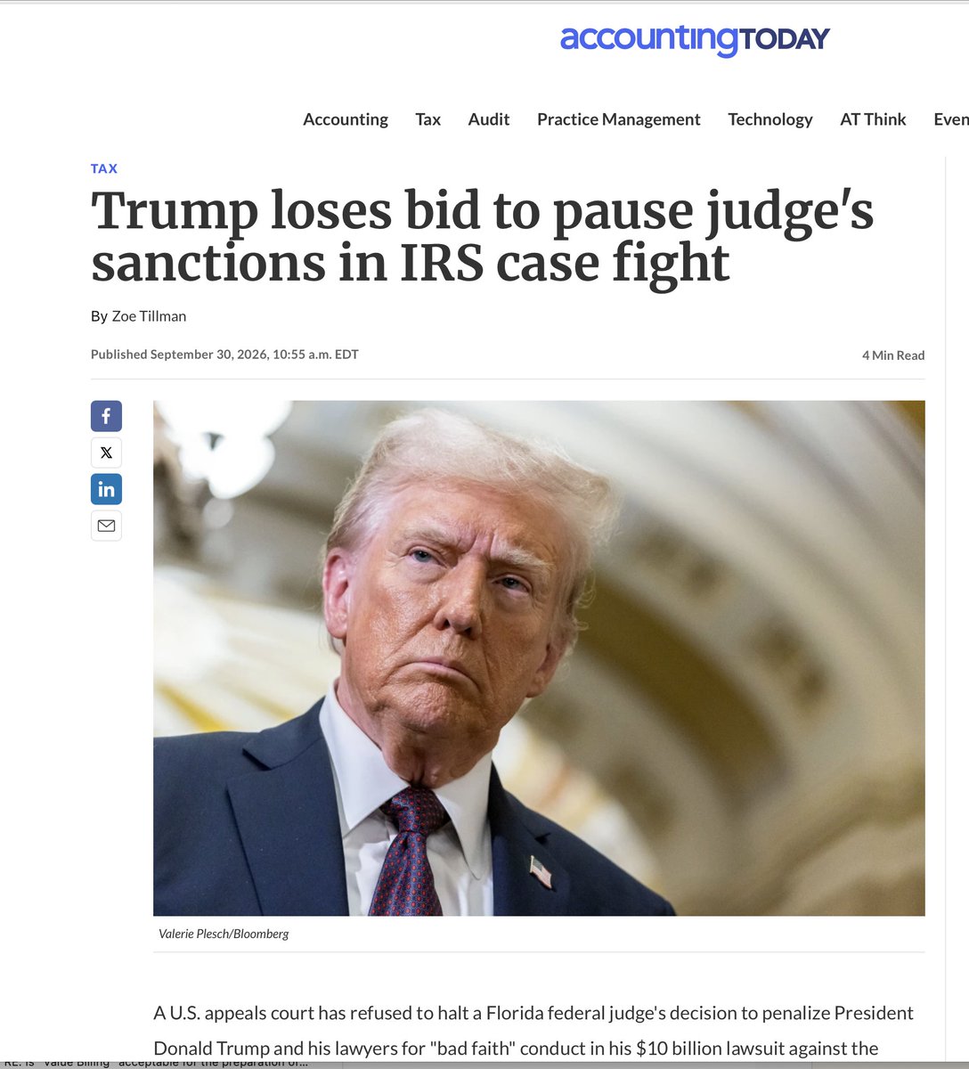 AmyLGreenblatt's tweet photo. Are the courts holding the line?  Seems sometimes it is so.  

I have long enjoyed reading the tax returns of presidents and candidates.  This one deprived me of that pleasure and right to be informed.  

What was he hiding? https://t.co/3K4yQVEfOy