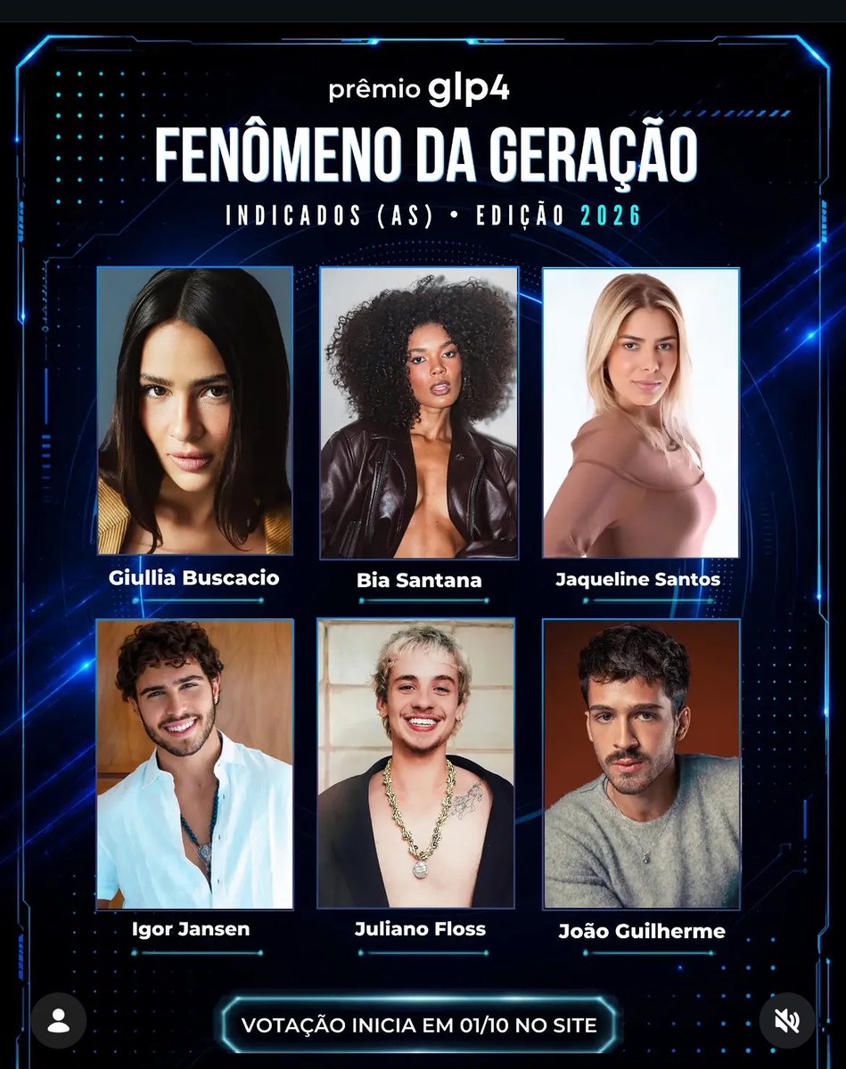 day_tuitt's tweet photo. Começaram as votações do Prêmio GLP4 2026 e trazer mais esse pra ele. Vamos focar em Fenômeno da geração @julianofloss 

🔗 https://t.co/JqDz8ONzHd https://t.co/yB5642FsLq