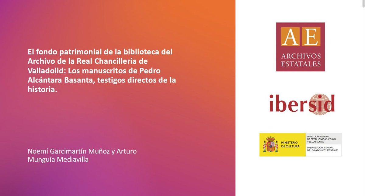 ArchivosEst's tweet photo. 📢#Ayer los compañeros de la biblioteca del #ARCHV participaron en la XXXI Edicion de #IBERSID2026 https://t.co/lbIeeq5bno