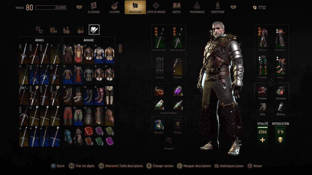 Gumiya013's tweet photo. The Witcher 3 remastered 
Marche de la Mort ✅
Hehe https://t.co/X5wTkyG8Tg