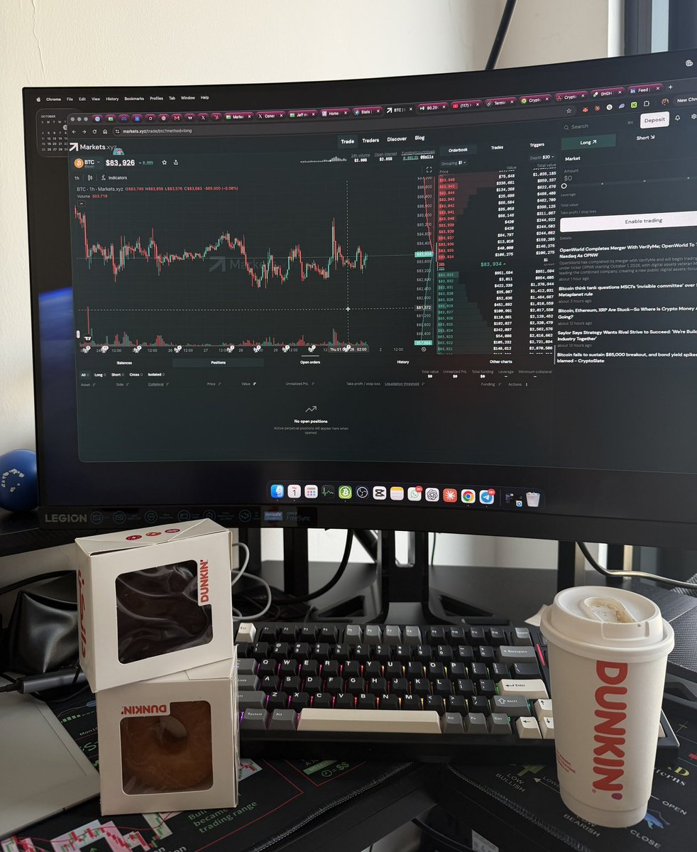 HashHadir's tweet photo. Coffee + BTC chart + onchain analytics = Markets 🔥 https://t.co/yedXKRTN4A