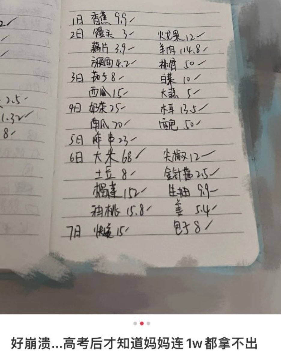 LuBtc888's tweet photo. 好崩溃，高考后才知道妈妈连1万块都拿不出。

这是中国家庭的现状还是个例？

如果你是父母，你又会如何解决这件事？ https://t.co/19xo9EVoLf