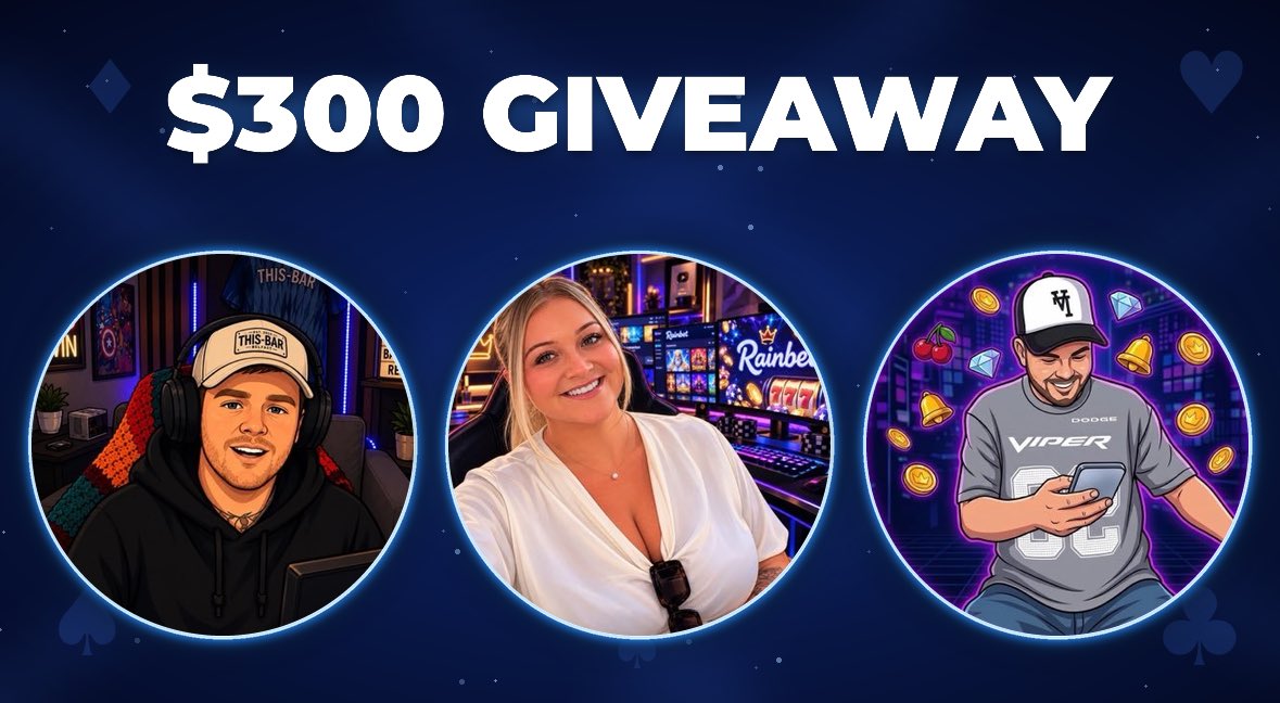 beatricebets's tweet photo. $300 GIVEAWAY (3x $100 Winners)

ITS SO EASY 💸

✅ Follow @beatricebets, @ItsWozzaa , @hurlyboyclips 
✅ Like &amp; Repost 
✅ Tag 1 Friend (Tag more for bonus points)

Once done, reply below with proof, we will be picking 3 winners in 5 days 💰 🤞 https://t.co/NmYAP3Q9E5