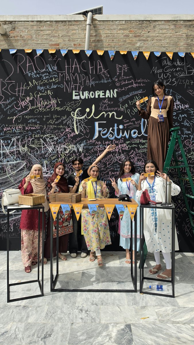 EUPakistan's tweet photo. And just like that, the European Film Festival journey comes to an end.

Hyderabad–Jamshoro was our final stop.

Thank you for joining us for film screenings, conversations, music and live performances and for being part of the audiences that brought it all to life. https://t.co/kLbsS1JYoS