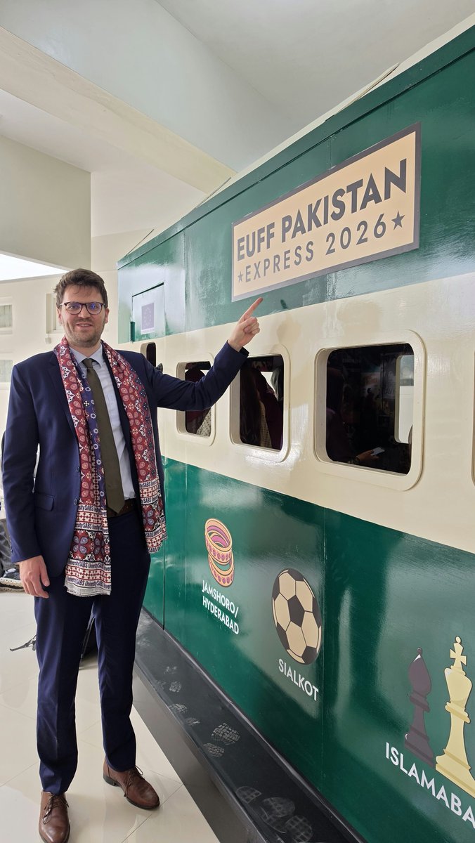EUPakistan's tweet photo. And just like that, the European Film Festival journey comes to an end.

Hyderabad–Jamshoro was our final stop.

Thank you for joining us for film screenings, conversations, music and live performances and for being part of the audiences that brought it all to life. https://t.co/kLbsS1JYoS