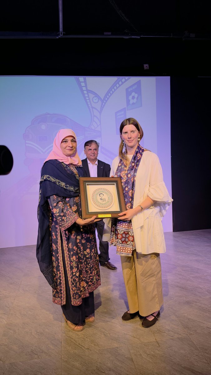 EUPakistan's tweet photo. And just like that, the European Film Festival journey comes to an end.

Hyderabad–Jamshoro was our final stop.

Thank you for joining us for film screenings, conversations, music and live performances and for being part of the audiences that brought it all to life. https://t.co/kLbsS1JYoS