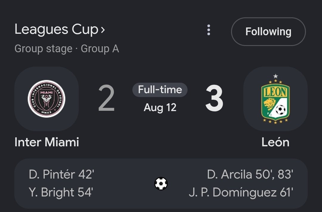 HomieSoprano_47's tweet photo. @1MMehrer @SbondyNBA @clubleonfc "Liga mx is shit compared to MLS" than why did the Liga Mx teams run through your teams? Even the favorite child of the league got spanked https://t.co/SS51OQsynI