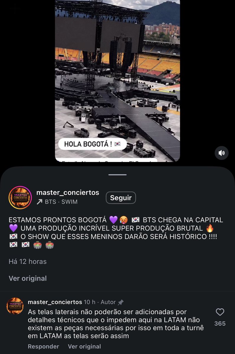 BTSNewsBrasil's tweet photo. São muitas informações sendo passadas e nenhuma confirmação o que só nos gera ansiedade. 

Aparentemente esse é o responsável pela logística dos palcos e ele disse isso…. Só nos resta aguardar. https://t.co/P7EdA4hcGD