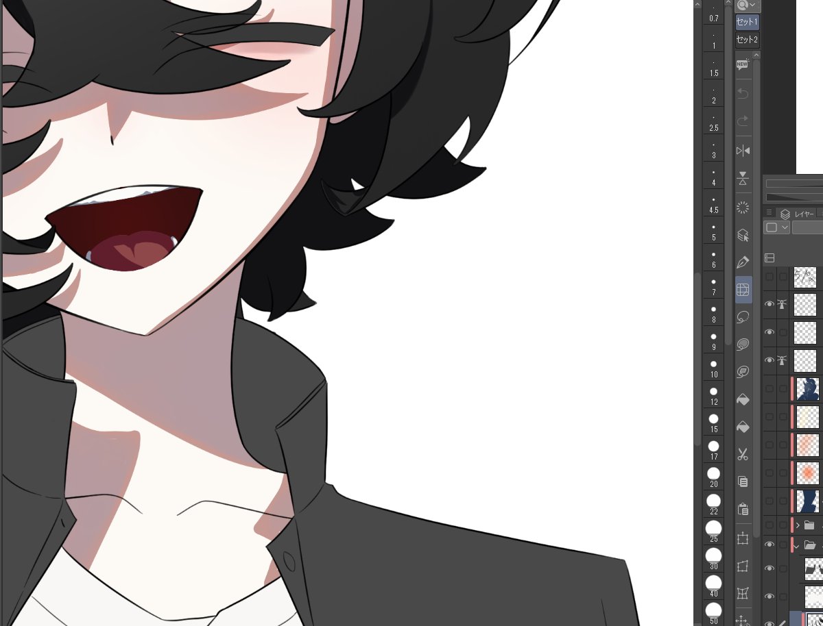Loki_kn's tweet photo. がんばって髪の毛塗ってるんだ......

#今日の研究記録 #絵描きさんと繋がりたい https://t.co/e8avG6BVdE