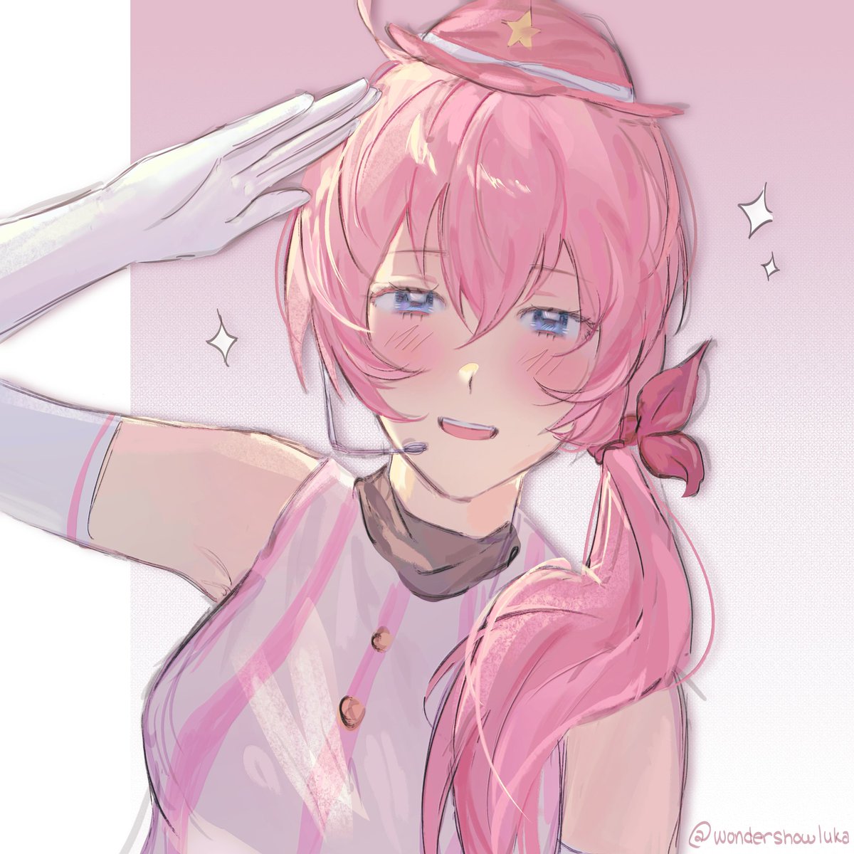 wondershowluka's tweet photo. #巡音ルカ doodle https://t.co/xs4NLDnrsR