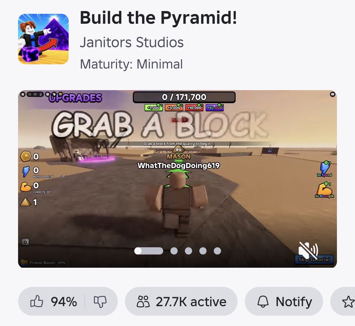 pleometric's tweet photo. This isn’t a joke, it’s one of the most popular games right now https://t.co/ceDbkfodKc