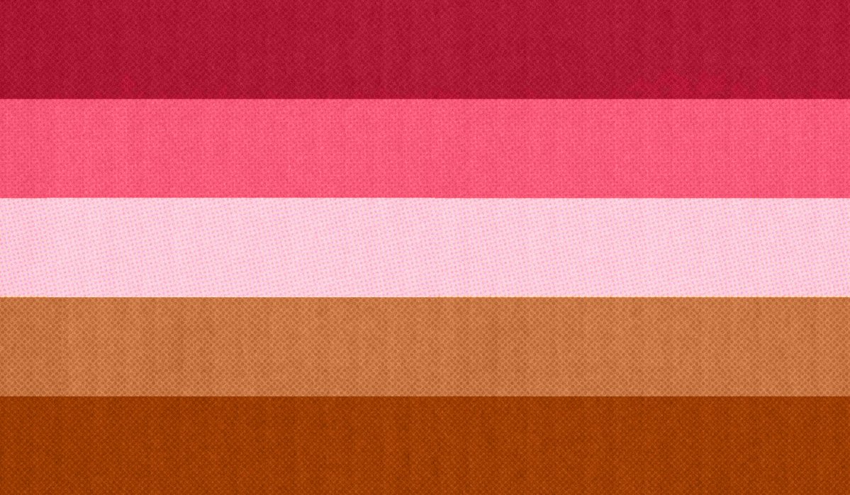youtuberyaoi's tweet photo. decided to make an anti terf lesbian flag, free to use
+ version without the symbol
gender is a fuck https://t.co/LVGp2SPw7Y