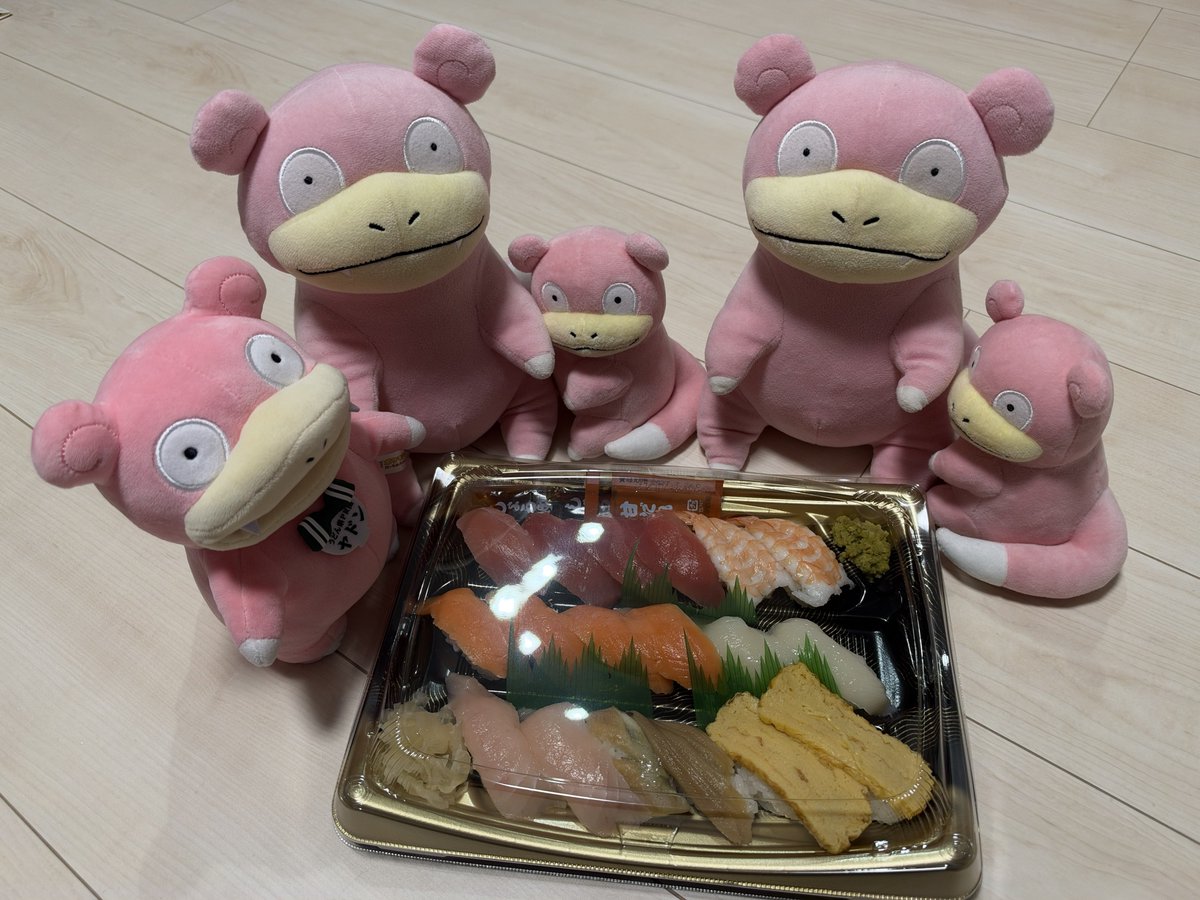 y_do_n's tweet photo. すしパーティーやぁん https://t.co/wmivlXVPb0