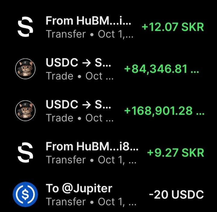 SatoshiSavant's tweet photo. Do you know: SEECAT has paid out 298,651 SKR to it's holder already and is still counting 

How $SEECAT wins:
1. You buy SEECAT 
2. https://t.co/0304YKGWQ5 automatically earn $SKR rewards 
3. More attention flows to SEECAT
4. More volume=more SKR rewards for holders

It's a self-reinforcing loop. The chart does the marketing for you