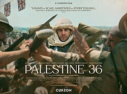 simangeo's tweet photo. HOY en varias salas de @Cine_Colombia van a proyectar PALESTINE 36. 

IMPERDIBLE. https://t.co/jDq8zsSXTx