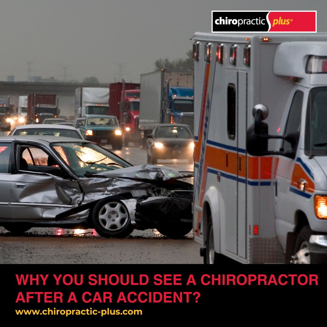 ChiroPlus's tweet photo. Many injuries, including whiplash, muscle strain, and spinal misalignments, may not cause immediate symptoms but can lead to chronic pain and reduced mobility if left untreated. 

Read more: https://t.co/G20c1HYGln https://t.co/rRLT9jU3AJ
