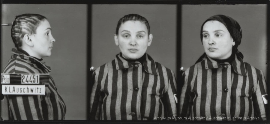 MuzeumAuschwitz's tweet photo. 1 października 1912 | W Łomży urodziła się Polka Janina Kałanczyńska.

W #Auschwitz od 13 listopada 1942 r.
Nr 24451
Ewakuowana do KL Ravensbrück i tam wyzwolona.
---

Kobiety w Auschwitz
Lekcja: https://t.co/WHuTo9wAWK
Podcast: https://t.co/U8oq9P97a3 https://t.co/xdoK7VujZp