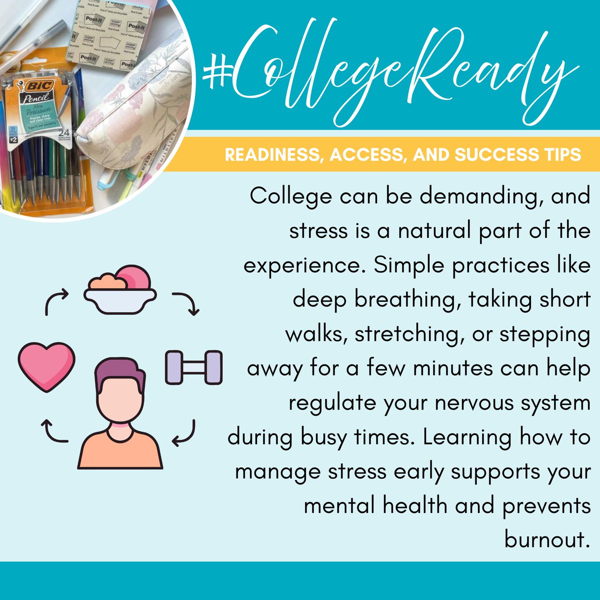 AtlantaGlow's tweet photo. Getting into and succeeding in college can be a difficult journey to navigate alone. That’s why each week, we’re sharing vital college readiness, access and success strategies to help you get and stay #CollegeReady https://t.co/nPPY75KBTM