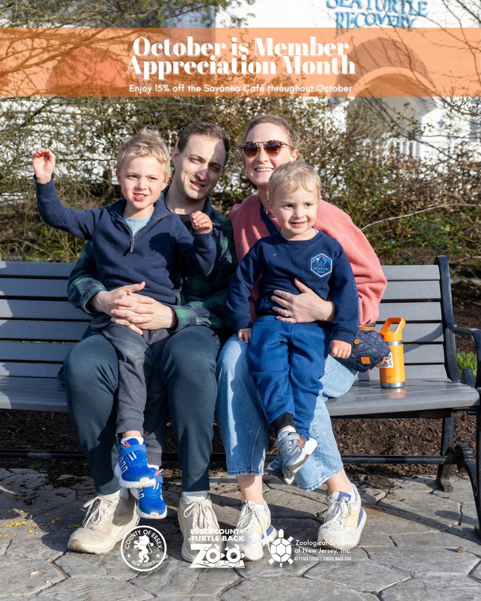 TurtleBackZoo's tweet photo. 🎉 Member Appreciation Month is here! 🐢💚

All October long, members enjoy 15% off at the Savanna Café! Because every zoo day is better with a tasty treat. 🍦☕️

Not a member yet? Join the pride and start enjoying member perks: https://t.co/dUxDsrCelK https://t.co/2ULupleCdu