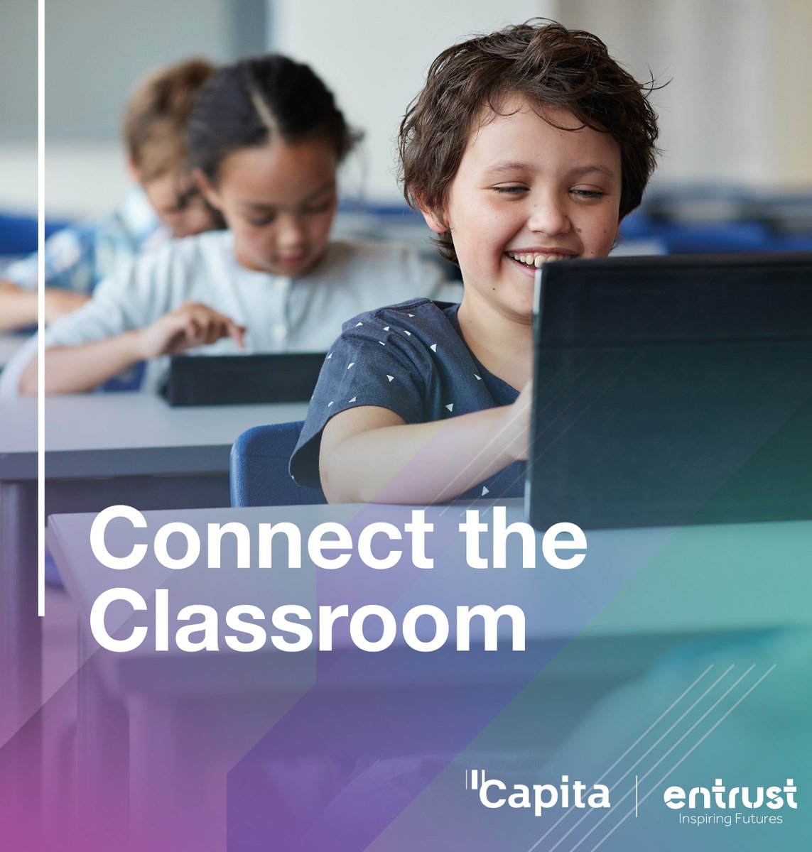 EntrustEDU's tweet photo. Connect the Classroom funding is helping eligible schools upgrade their connectivity, improve network performance and meet DfE digital standards.
https://t.co/Qa0aNugbPz

#Schools #EducationTechnology #DigitalTransformation #ConnectTheClassroom #SchoolLeadership https://t.co/KmiiVJ6uUz