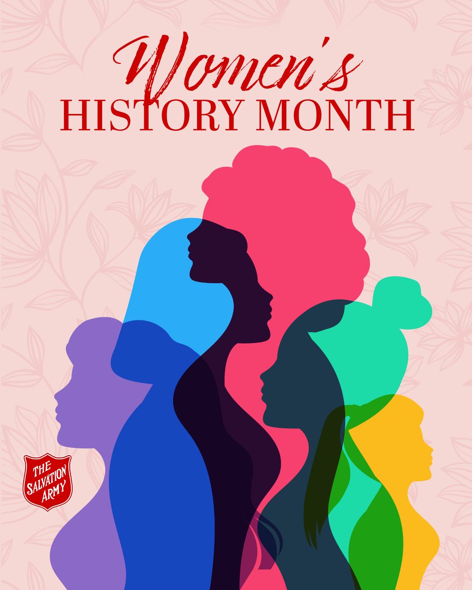 salvationarmy's tweet photo. We’re celebrating Women’s History Month by highlighting some of our incredible staff on our social media accounts. These women from a variety of backgrounds and experiences all have one thing in common: a passion and drive to make a difference in their community. https://t.co/gumeo6yMUs