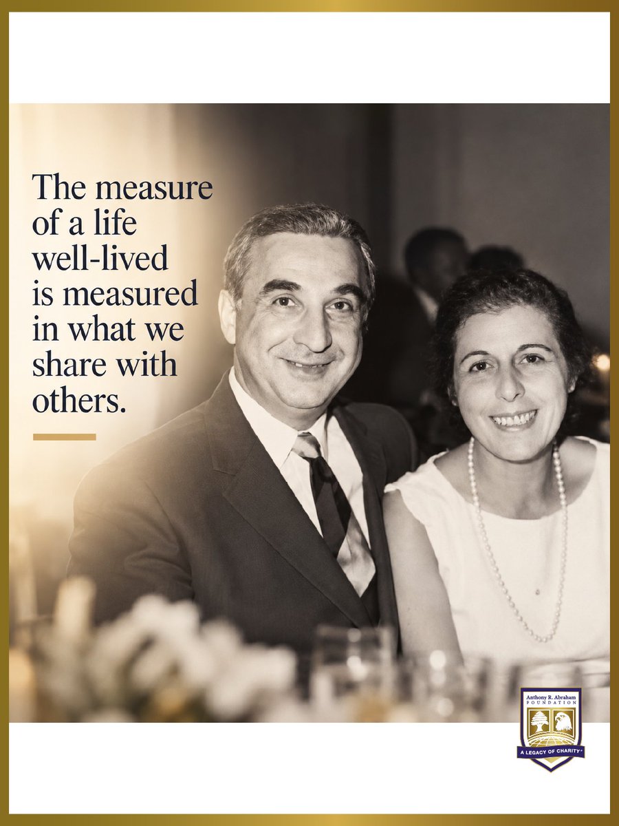 ARAFCHAIRMAN's tweet photo. Our mission was built on a simple truth: life is measured by what we give. We remain dedicated to carrying forward our founders' legacy through quiet, purposeful service. #LegacyOfGiving #ARAFoundation #CommunityImpact https://t.co/FKveS9kUzj