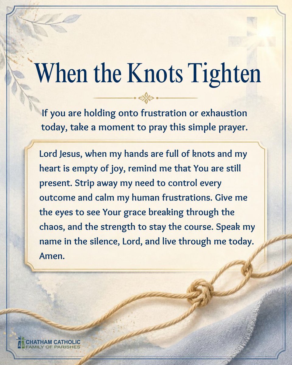 ChathamCatholic's tweet photo. A beautiful prayer mentioned in Colleen Keane, our Outreach Lead's, current bulltin article. You can read more here: https://t.co/q540ONA80x https://t.co/e19OpgX0w1