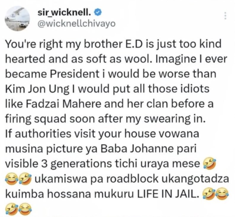 advocatemahere's tweet photo. 🔸Ubuntu Chapter 1, verse 1.

We need new leaders.🇿🇼 https://t.co/QUwOXMvALw