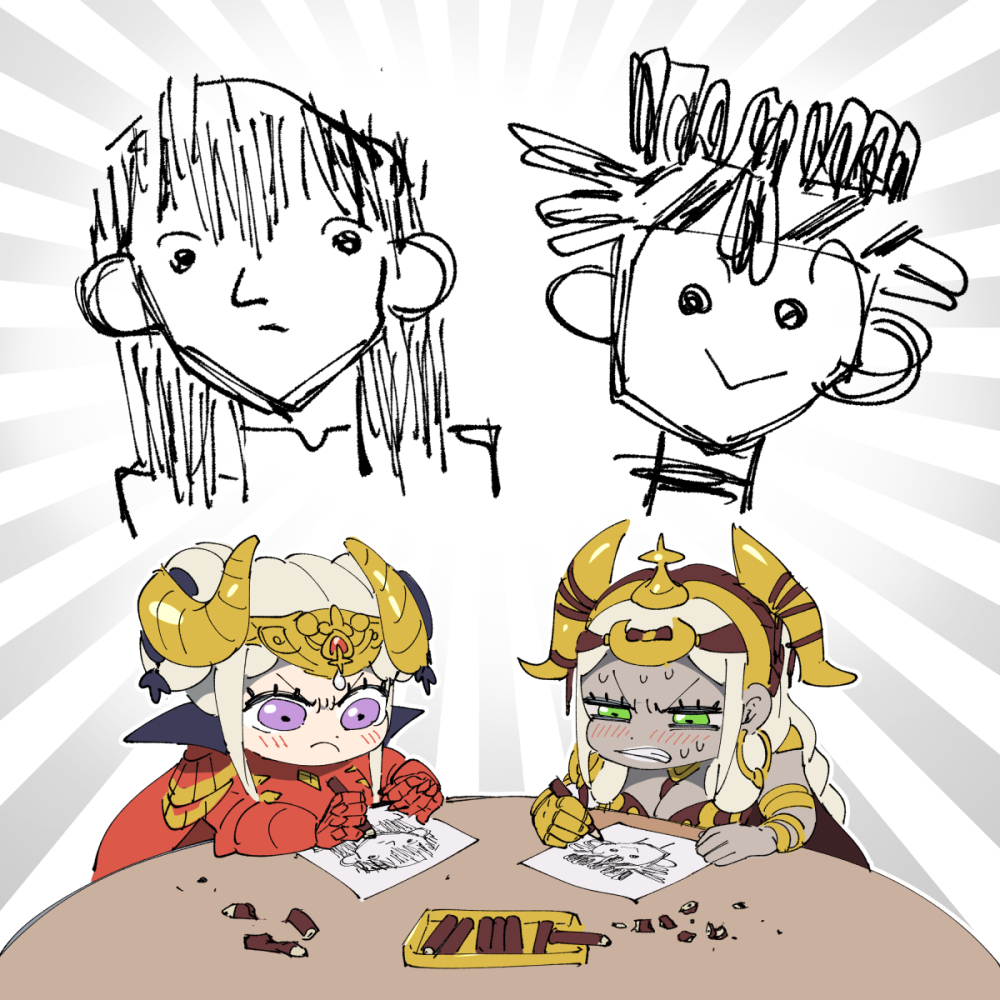 korokorokoroko's tweet photo. お絵描き会 https://t.co/kVsqlxnaGN