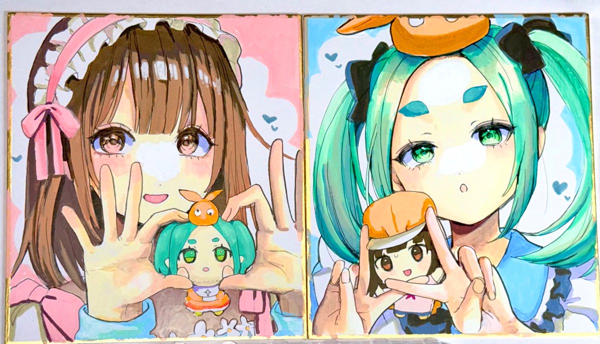 tjb_e0's tweet photo. 撫余色紙を描きました https://t.co/rty3W0cqrR