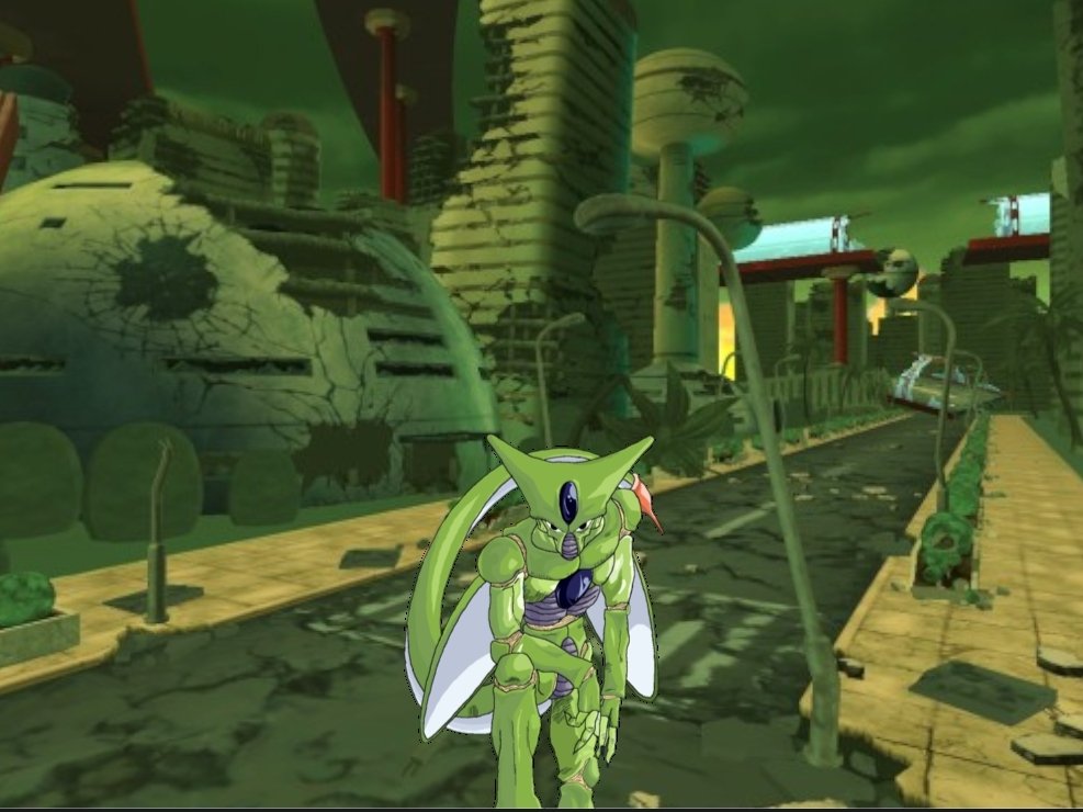 PerfectMetapod's tweet photo. *you approach a devastated city chaos, flames and rubble all are present within this madness of a city and in the center of this madness lies him, Meta-Cell draining the life force of both human and Pokémon...*

Do you approach him? https://t.co/iaLJlHWDzL