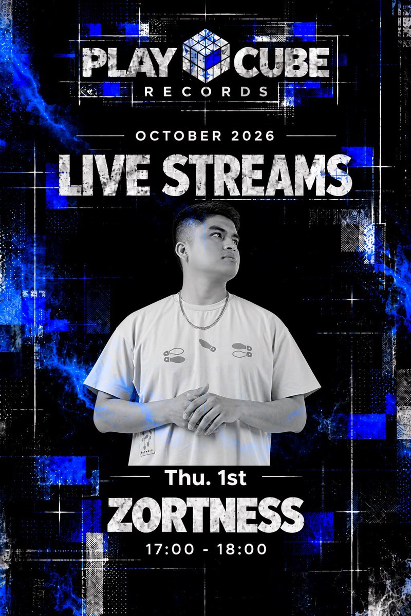 ZORTNESSMUSIC's tweet photo. Hoy Barcelona 📍

Esta tarde a partir de las 17:00 h 🎧

Play Cube Records // Live Streams https://t.co/AjikqXQMNM