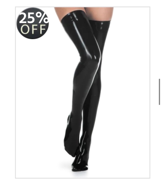 divinesreceipts's tweet photo. I just received Latex Stockings from fadi_ via Throne! Good slǔt! https://t.co/bBOfRj2HFN https://t.co/qHPtLZbd9w